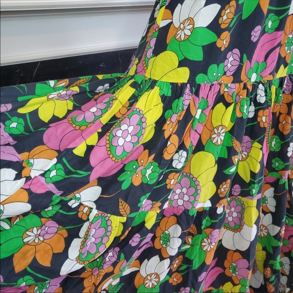 Dodo Bar Or Annabelle Print floral maxi dress S/M - Picture 7 of 9